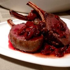 Venison is low in fat, incredibly flavourful, and it's mild gaminess pairs beautifully with a sweet and tangy brandy sauce.