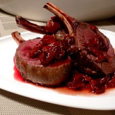Venison is low in fat, incredibly flavourful, and it's mild gaminess pairs beautifully with a sweet and tangy brandy sauce.