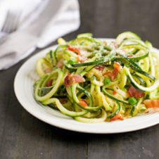 zucchini carbonara