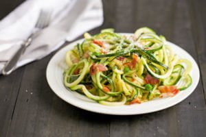 zucchini carbonara
