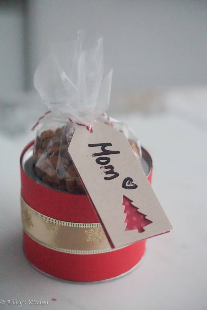 Healthy Edible DIY Christmas Gifts Almonds, Olives & Chocolate