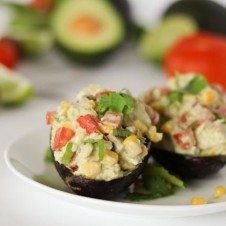 low fat avocado chicken salad