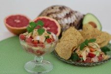 gluten free shrimp ceviche