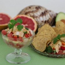 gluten free shrimp ceviche