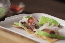 Healthy Tuna Tostadas