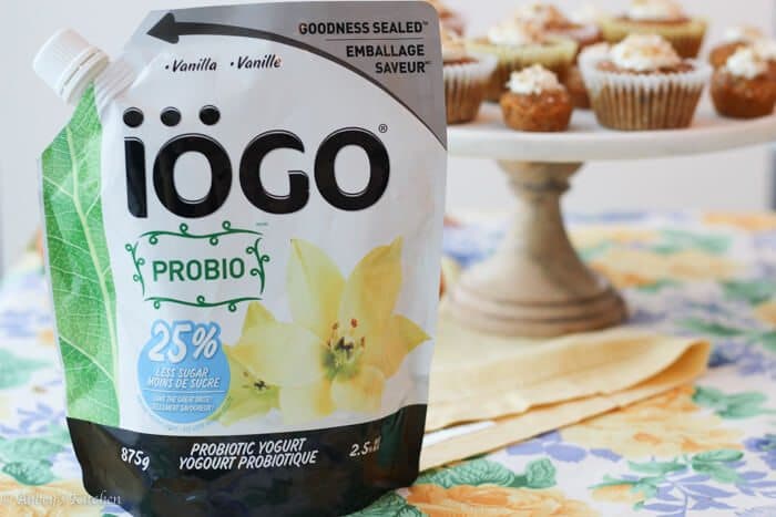 A photo of IOGO yogurt.