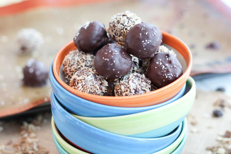 vegan chocolate truffles