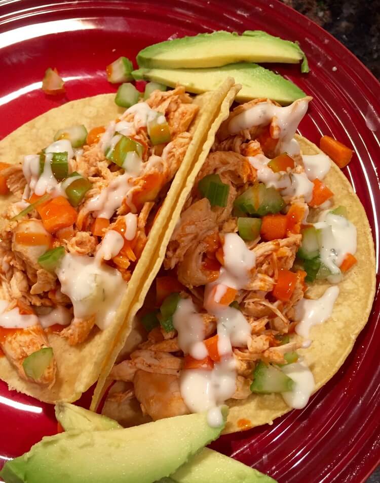 Eleat nutrition - Buffalo chicken tacos