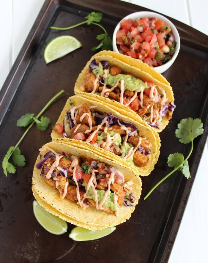 The Live Fit Girls - skinny baja tacos