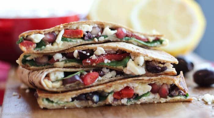 hummus vegetarian quesadilla (6 of 8)