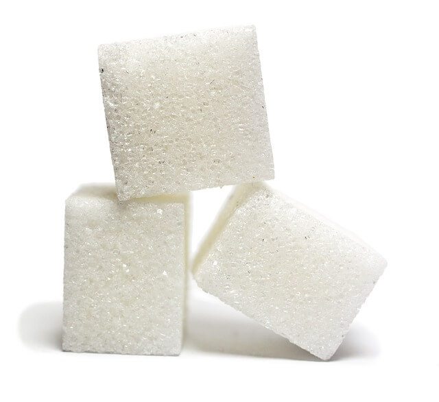 Cube sugars.