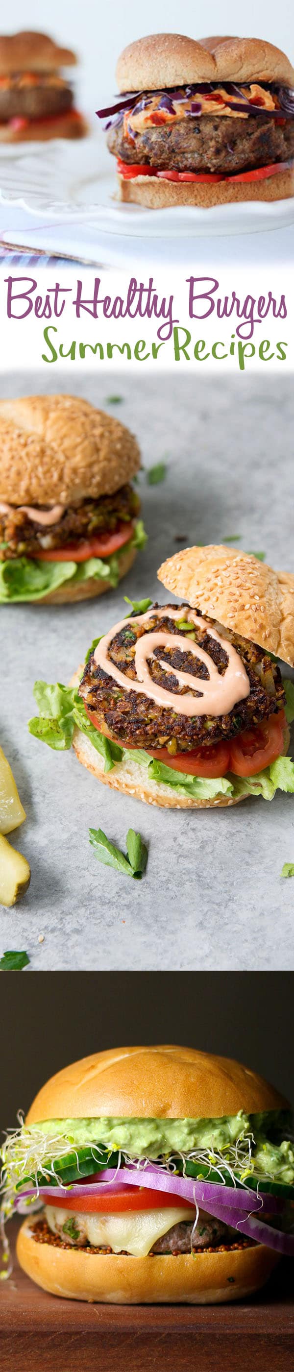 A burger with tomatoes and lettuce. 