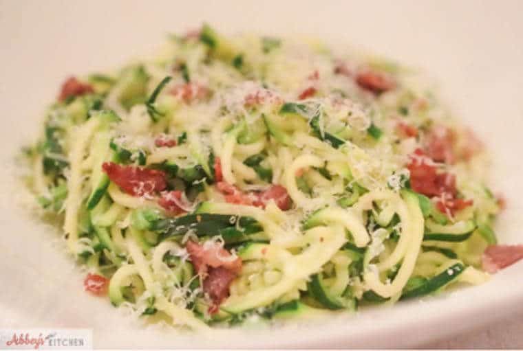 A gluten free carbonara.