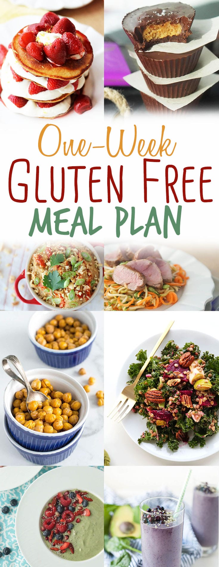 1 Week Gluten Free Meal Plan to Meet Your Health Goals