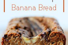 This gluten free chocolate chip banana bread was created in partnership with HP. It's totally dairy free but manages to stay incredibly moist thanks to the natural almond butter and eggs.