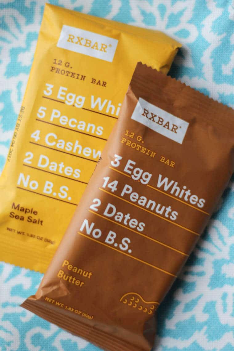 Two RXBARs.