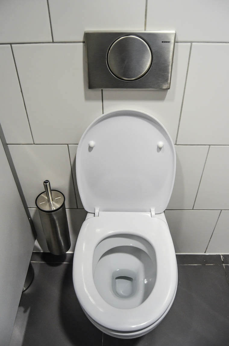 Image of a toilet. 