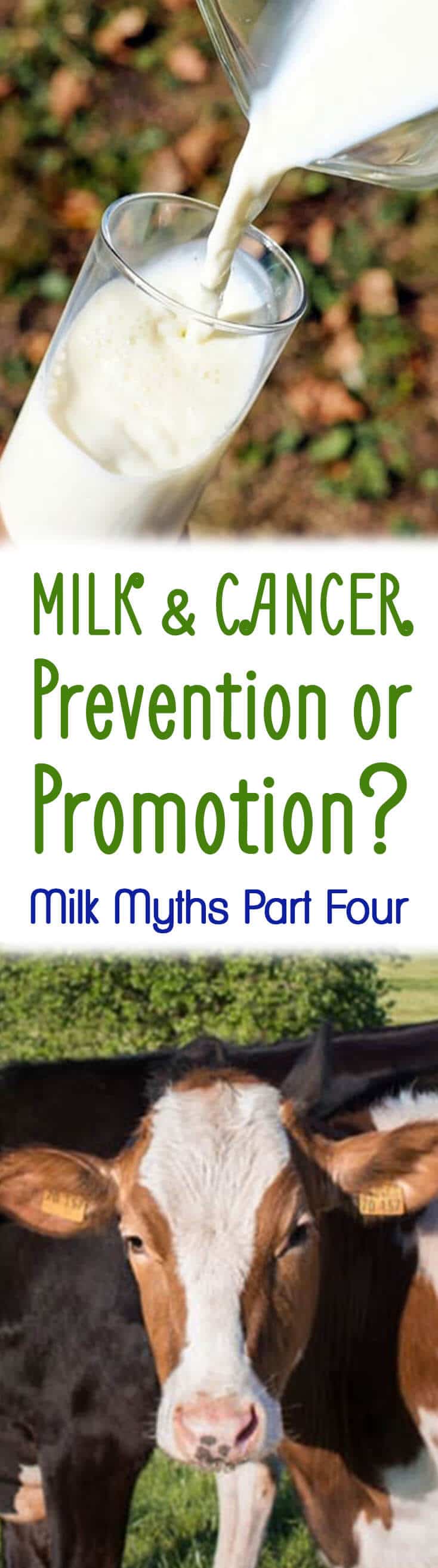 In part 4 of Dairy Myths, we discuss the questions about milk and cancer - is their a connection, does it seem to prevent or promote it?