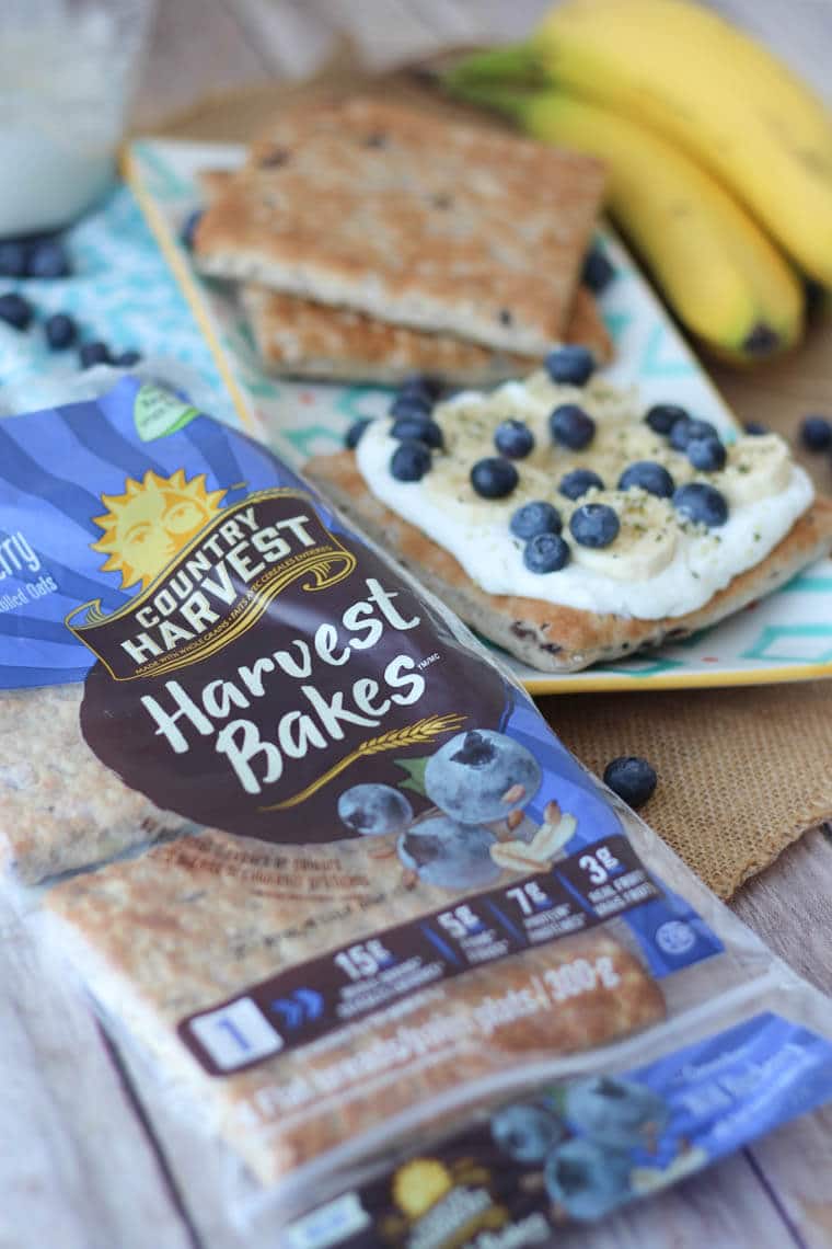 A package of Country Harvest bread.