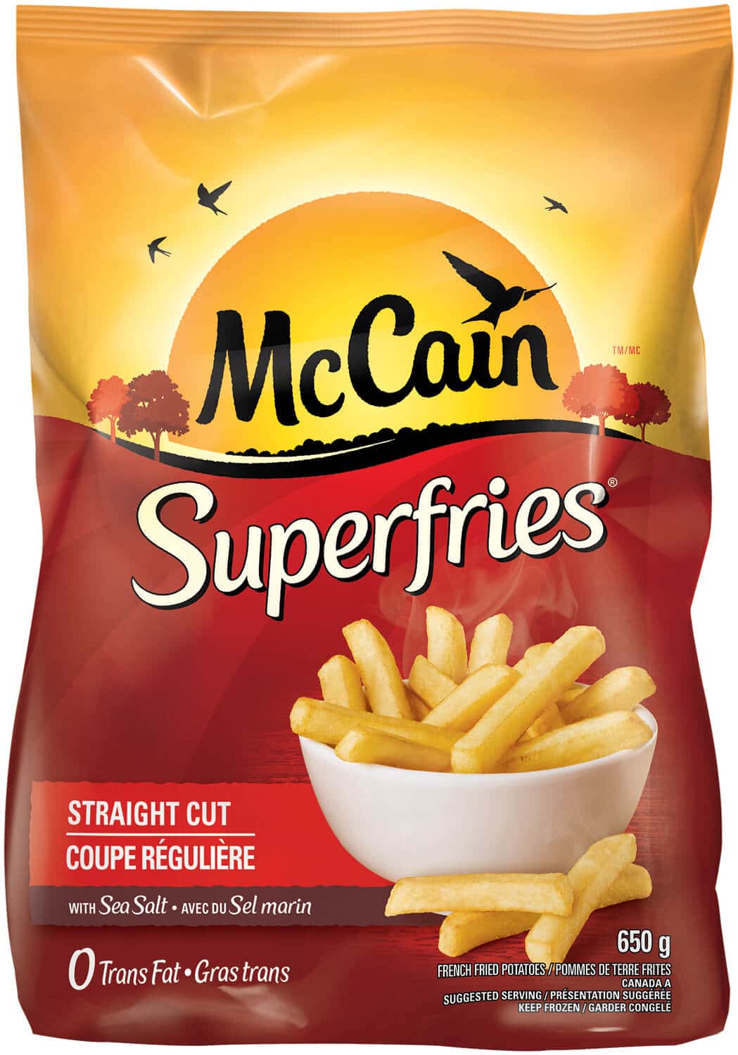 McCain Superfries package 