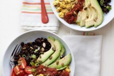 Two protein breakfast bowls.