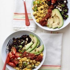 Two protein breakfast bowls.
