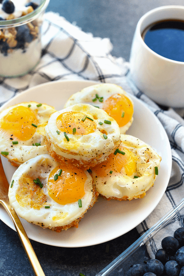 mother's day baked eggs