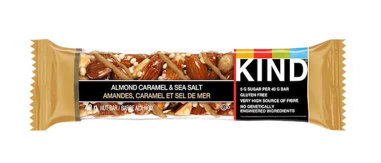 KIND granola bar.