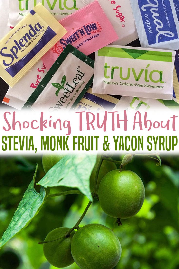 The Shocking Truth About Stevia, Monk Fruit & Yacon Syrup Are Natural