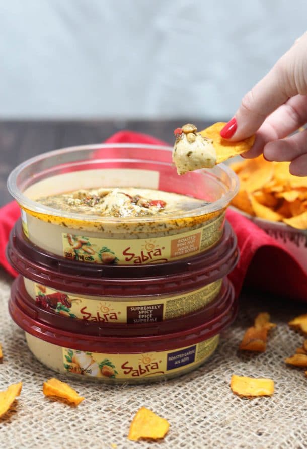 Best Holiday Healthy Dippers for Hummus Dip Gluten Free and