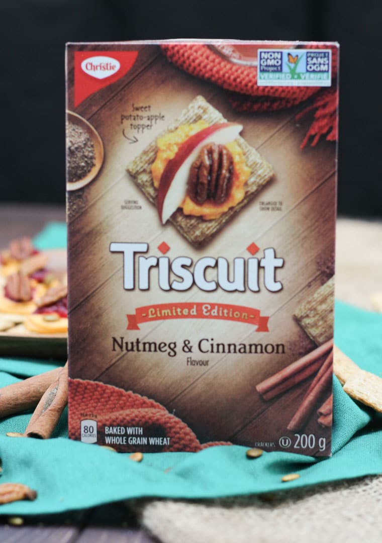 A box of triscuit crackers.