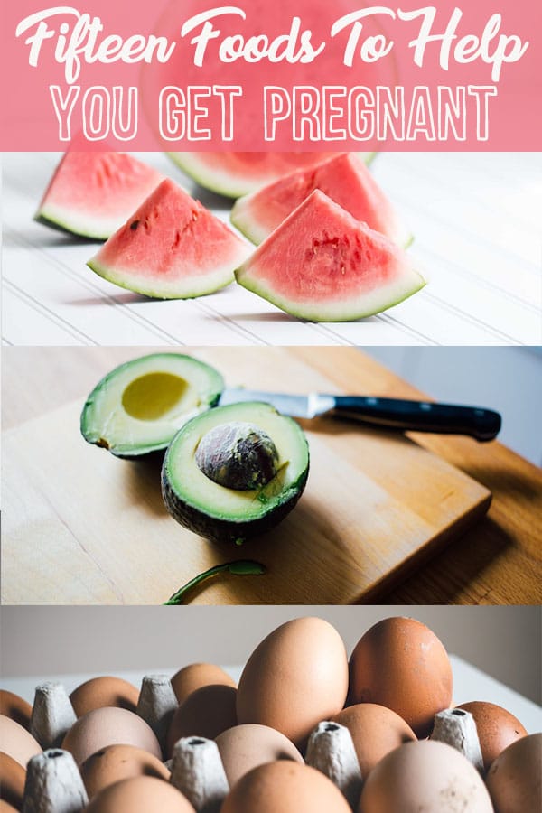 pinterest image of eggs, avocado, and watermelon with text overlay