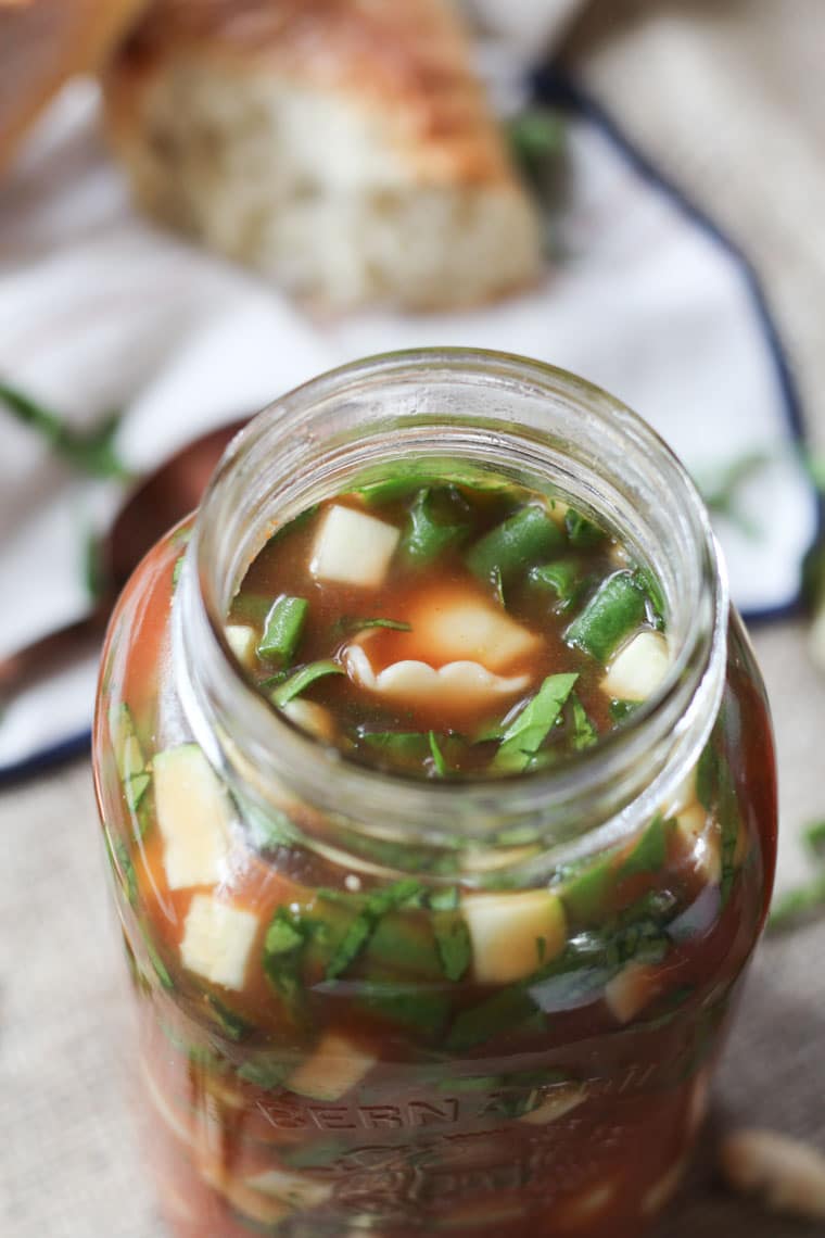Mason Jar Soup Recipes Easy Vegan Lunch Recipe Abbey's Kitchen