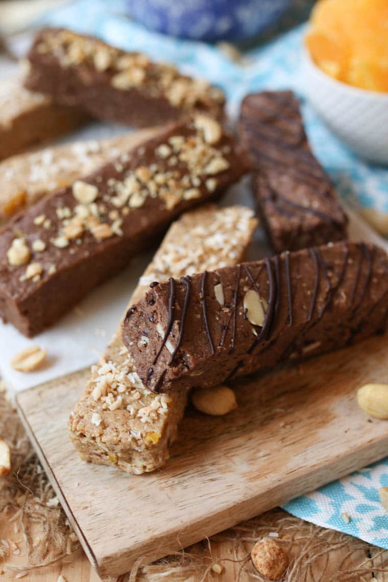 Gluten Free Vegan Protein Bars 3 Ways | Easy No Bake Post-Workout