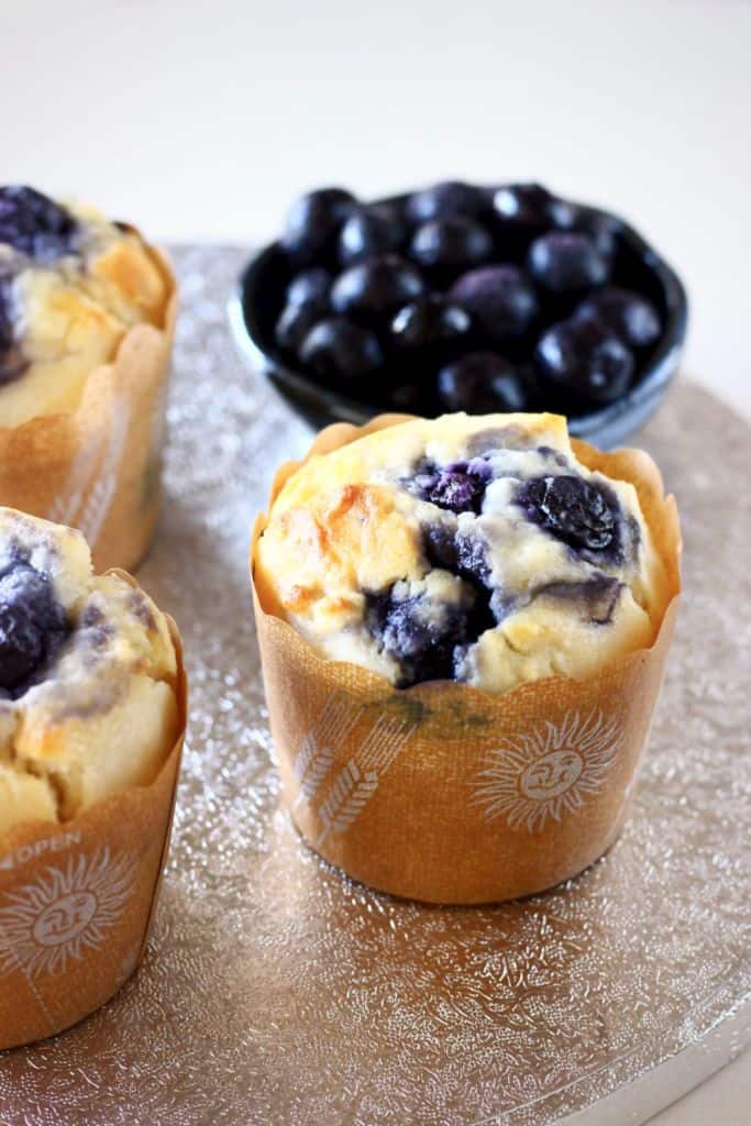 blueberries muffins. 