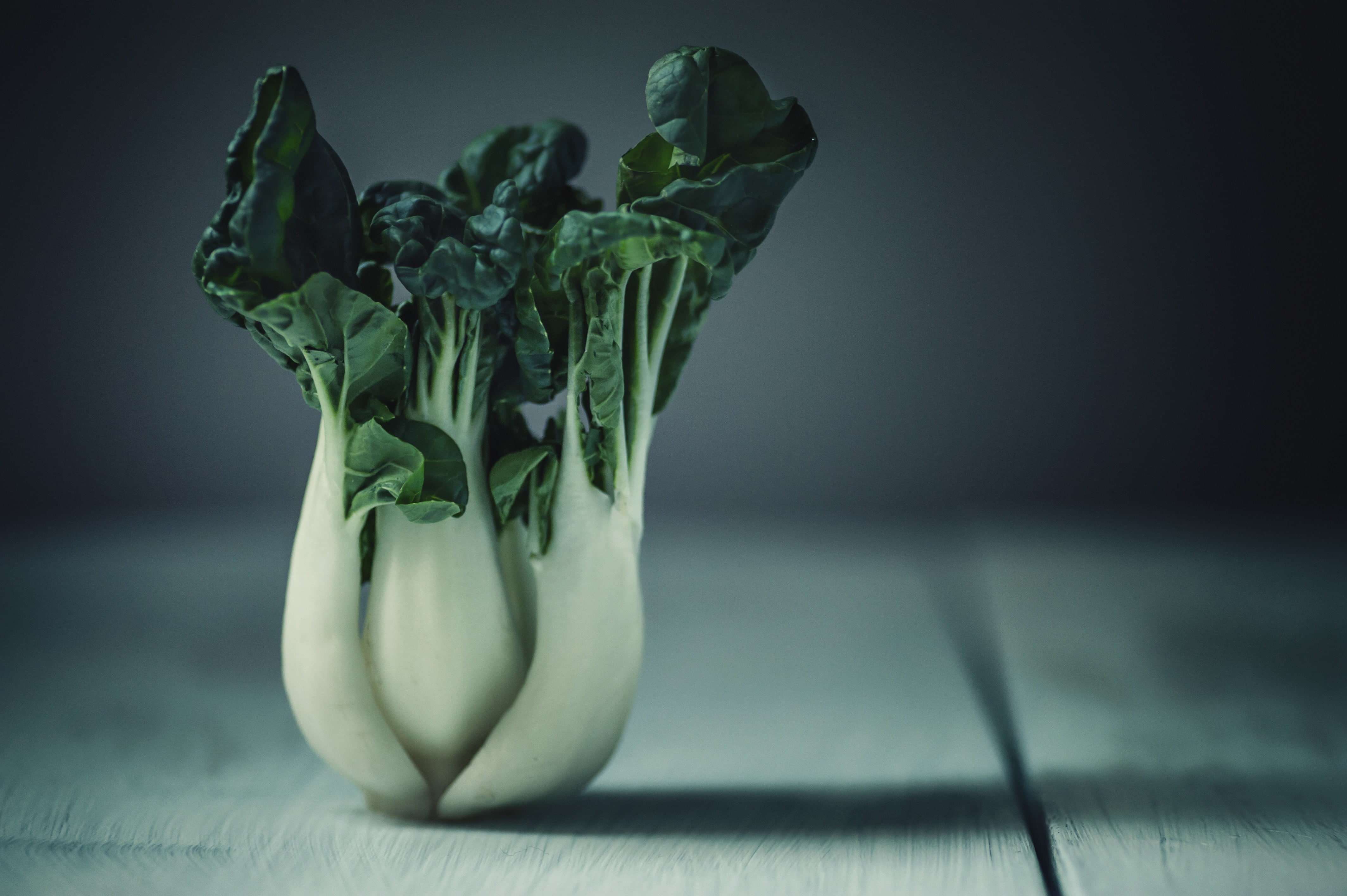 Bok choy on a table for a vegan pregnancy diet.