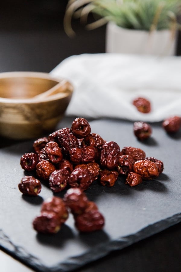 dates on a counter