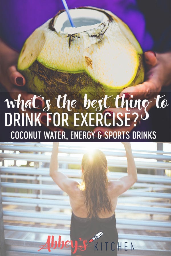 What’s the Best Thing to Drink During Exercise? Coconut