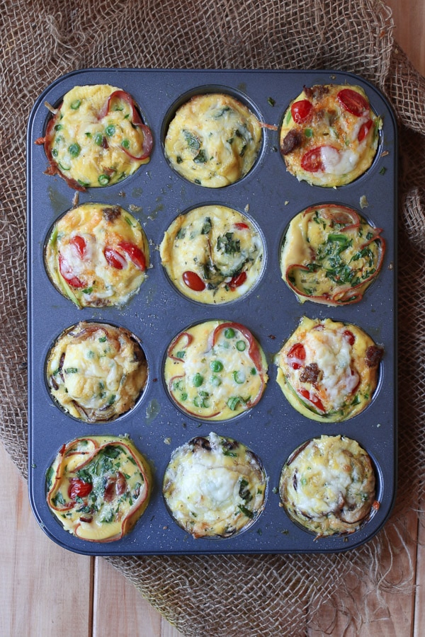 Gluten Free Meal Prep Scrambled Egg Cups (Low Carb) • The Fit Cookie