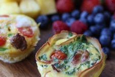 These Keto Egg Cups are the perfect gluten free breakfast meal prep staple for the week, served in 5 different ways to keep mornings interesting!
