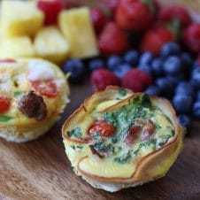 These Keto Egg Cups are the perfect gluten free breakfast meal prep staple for the week, served in 5 different ways to keep mornings interesting!