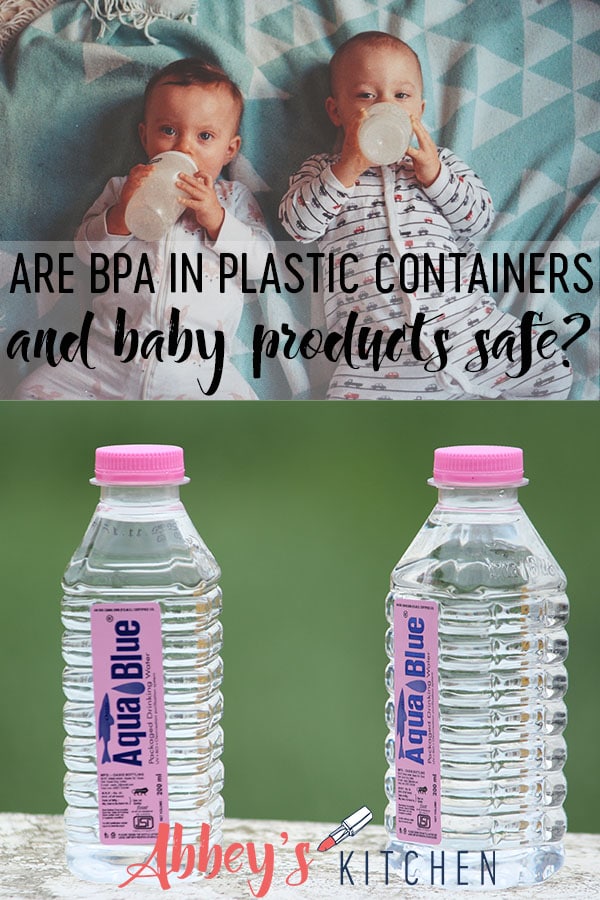 Pinterest image of plastic bottles in use.