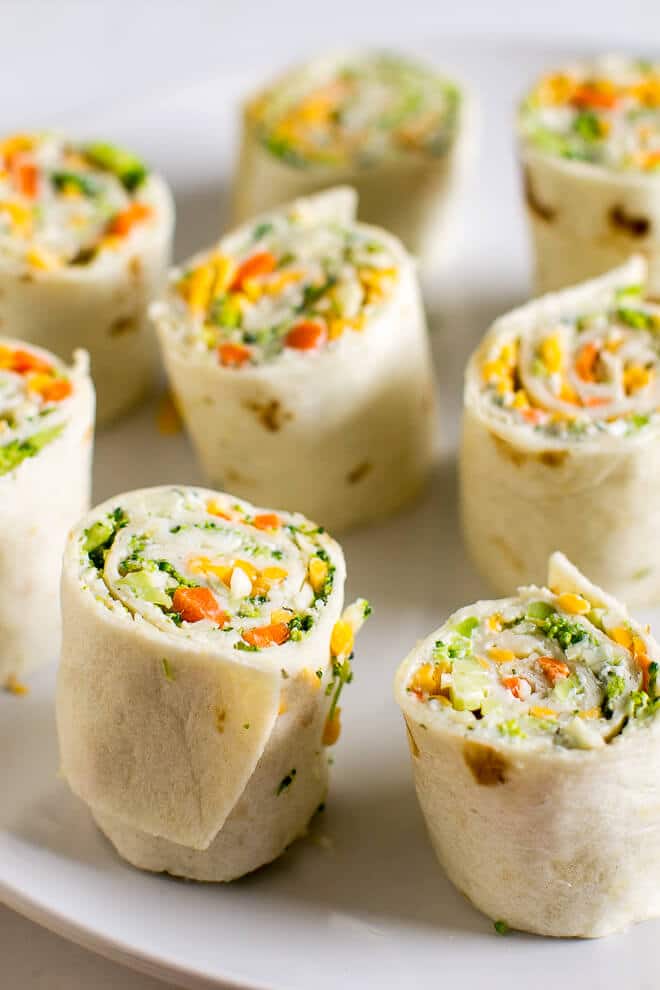 Tortilla roll up. 