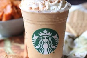 I share my healthy vegan pumpkin spice frappuccino, a must-try Starbucks copy cat recipe to get you ready for fall without all the excess sugar!