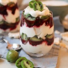 This Vegan Meringue Nergi Berry Parfait is a delicious Gluten Free, Plant-Based, Aquafaba-based Dessert that would be elegant enough for entertaining a wide range of dietary restrictions.