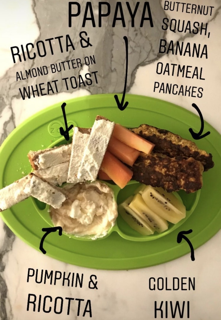 Baby Led Weaning Chart