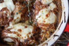 These French Onion Chicken Breasts are the perfect simple on pot dinner that is also Keto friendly, Gluten Free and packed with protein.