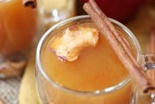 This Vegan Pumpkin Spice Cider Punch is the perfect holiday healthy cocktail for entertaining this fall or winter!