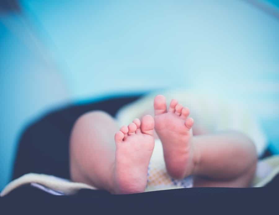 Image of baby feet.