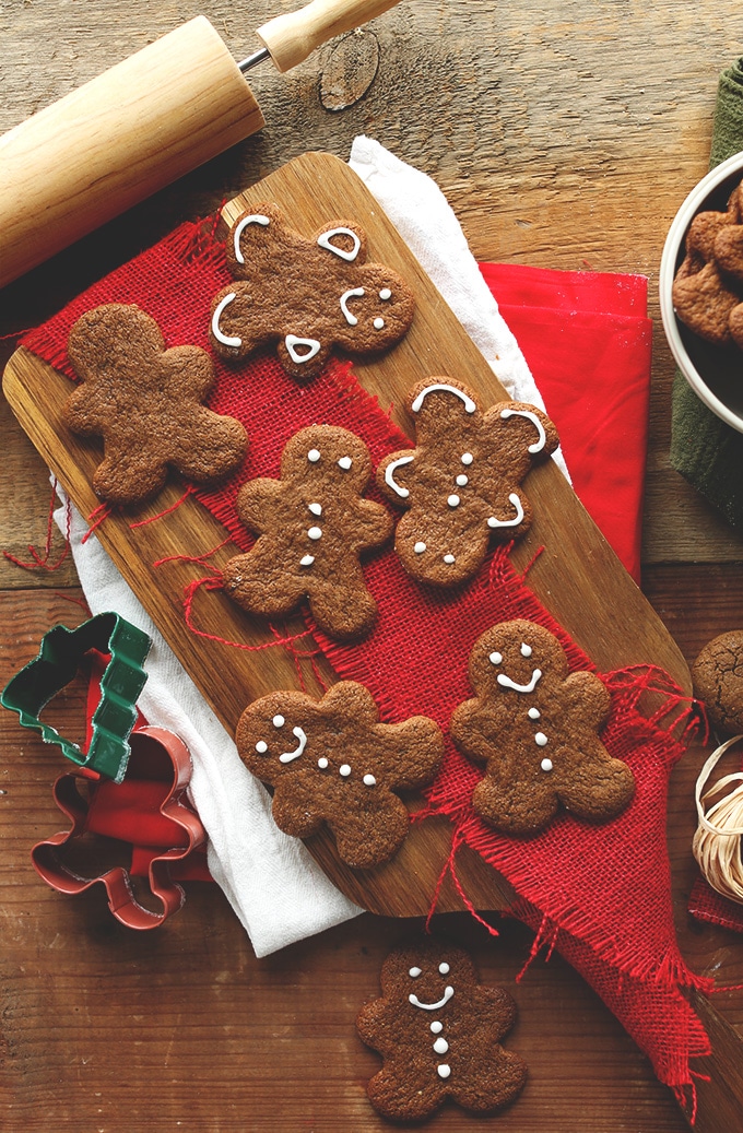 Christmas gingerbread cookies.